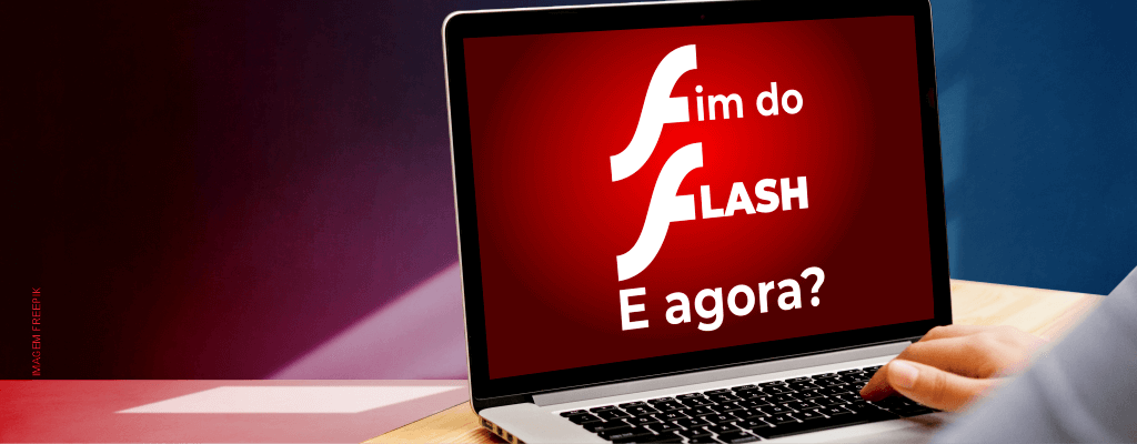Banner Fim do Adobe Flash Player impacta websites